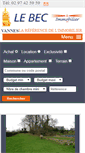 Mobile Screenshot of lebec-vannes.com